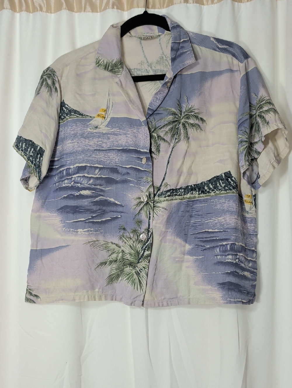 Vintage 1990's Tommy Bahama Camp Shirt